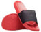 4F Herren Slides, red, 43 EU