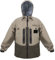 Kylebooker Fliegenfischen Waten Jacke Outdoor-Aktivitäten wasserdicht Wader Jacken für Männer und Frauen（XL,Grau）