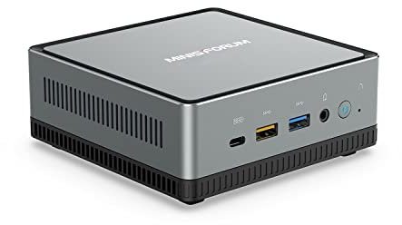 MINISFORUM Mini PC AMD Ryzen 7 3750H UM700|16 GB RAM 512 GB PCIe SSD Mini Desktop Computer | Radeon RX Vega 10 Graphics|Dual WiFi BT 5.1|HDMI/Display/USB-C|1 X RJ45|5X USB Ports|