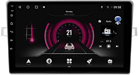 Android 13 QLED Carplay für Toyota Verso R20 2009-2018 Auto Stereo GPS Navi Sat Radio 9 Zoll Haupteinheit im Armaturenbrett BT WiFi 32 GB Lenkradsteuerung