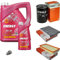 Inspektionspaket Wartungspaket Filterset mit 6 L Motoröl Energy 5W-30, Ölfilter, Luftfilter, Innenraumfilter (Aktivkohle), Verschlussschraube