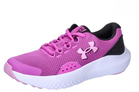 Under Armour Damen Ua GGS Surge 4 Laufschuhe, Vivid Magenta Black Stellar Pink, 36.5 EU
