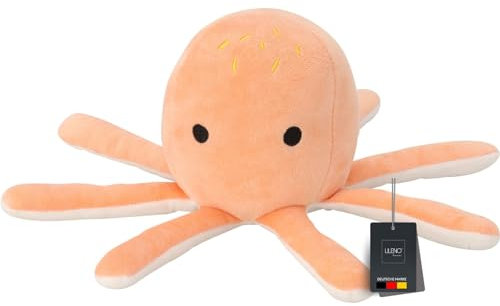 LILENO HOME Türstopper Tier als Oktopus - hochwertiger Kinderzimmer Türstopper als Boden Tür Stopper Sack - Tiere Stoff Türstopper Boden als Türstopper Sack mit Sandfüllung