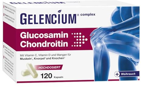 Gelencium Glucosamin Chondroitin Hochdos.vit C Kps 120 stk