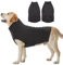 Katzinst Hundepullover für Große Hunde - Dickes Material Strickwaren Haustiermantel für Winter, Fleece für Pitbull Labrador - Grau, 2XL