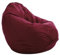 Bruni Sitzsack Classico L in Bordeaux – XL Sitzsack mit Innensack zum Lesen, Abnehmbarer Bezug, lebensmittelechte EPS-Perlen als Bean-Bag-Füllung, aus Deutschland