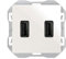 SIMON - CARGADOR DOBLE USB 3.1A Simon 270 BLANCO 20000196-090