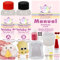 Taba Squishy Maker 2 Hamster Silicone Moulds+Gel+Kits Fufu Squish Making Pack