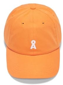 ARMEDANGELS Unisex Kappe aus Bio-Baumwolle YENAAS BOLD CAP Light Tangerine