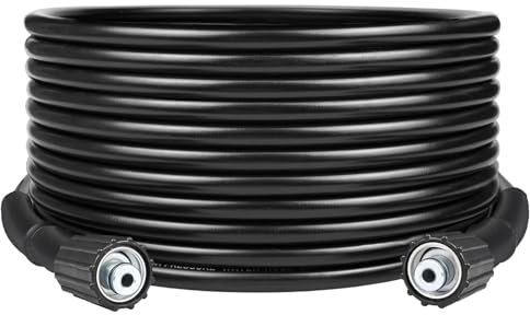 Xynovia 10M Replacement Pressure Washer Hose, High-Pressure Replacement Hose for Standard M22-14mm Twist Connection