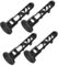 Homoyoyo 4pcs Trash Can Accessories Replacement Dustbins Spare - Rubbish Bin Trash Can Lid Lock Trash Bin Lid Bolts Wheelie Bin Pins Trashcan Latch Wheelie Bin Lid Hinge Pins Plastic Black