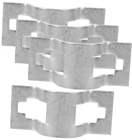 DIYEAH 4pezzi Morsetto Fissaggio Per Impalcature in Acciaio Resistente Parte Per Ponteggi e Recinzioni in Acciaio Design Morsetto Per Installazione Rapida