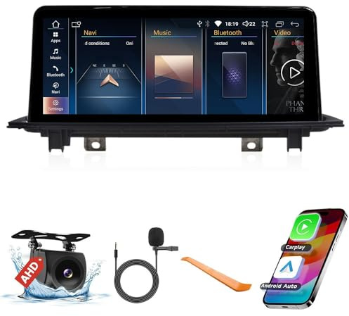 10.25 Octa Core 8G+128G Car CarPlay Android Auto Navigation Android Stereo für BMW 3 4 Series F30 F31 F32 F33 F34 F36 2013-2017 GPS Touchscreen Haupteinheit Radio Display IPS Tablet Media Player