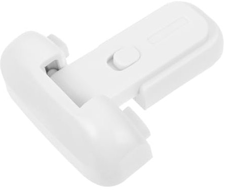 SHINEOFI Replacement Fridge Freezer Latch Lock for Safety Durable Protector Lock for Cabinet Doors Easy Installation Compatible with Various Refrigerator Models