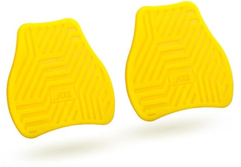 FACAIIO Road for Bike Pedal Adapter Plate SPD SL Self-Locking Cleats, Converts Clip-In Pedale to Standard Platform, Nylon, BlackYellow