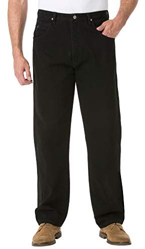 Wrangler Jean Robuste pour Homme Coupe décontractée - Noir - XXX-Large