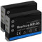 2X Batterie Compatible avec Fuji NP-95 / Compatible avec Fujifilm Finepix Real3D W1, X30, X70, X100(S/T), X-S1... / Compatible avec Ricoh GXR... Voir descriptif