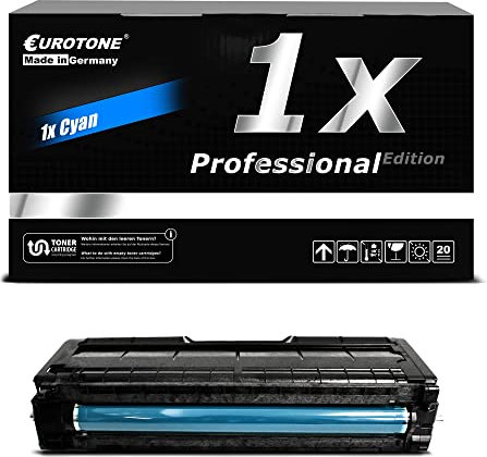 Eurotone Toner Cartridge kompatibel für Ricoh Aficio SP C 232 DN 320 231 SF 310 311 312 kompatibel für Ricoh, Cyan TK 150 C Patrone