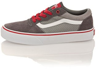 Vans Girl's Buty Milton Toe caps, Grey Grey, 12 UK Child
