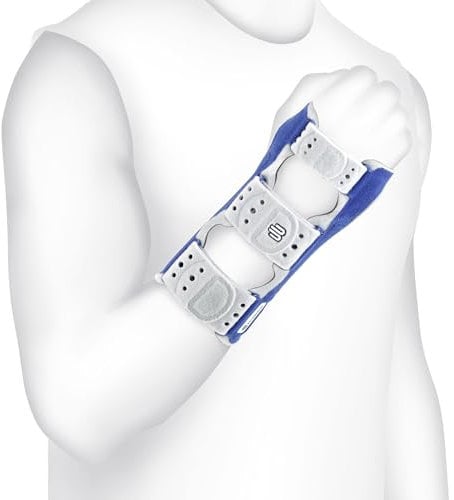 BAUERFEIND ManuLoc Handgelenkbandage, Titan, Größe 0