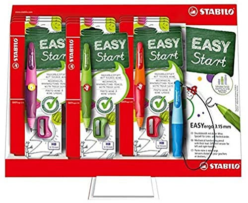 STABILO 7890/1-9-1HB Schreiblernbleistift EASYergo 3.15, 9er Display