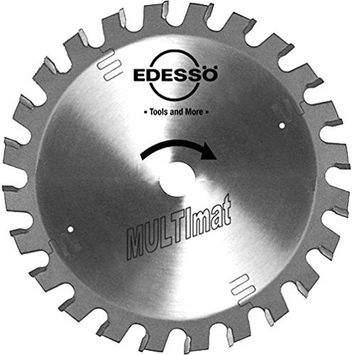 Edessö 46115016 HM-Kreissägeblatt Präzision-Super WZ HW 150x2,8/1,8x16 Z=24 SWZ, Silber