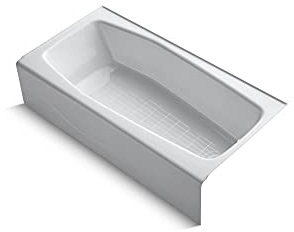 Kohler K-716-0 Villager Bath with Right-Hand Drain, White