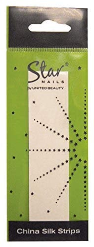 Star Nails China Silk Strips - 1.8m length Strip