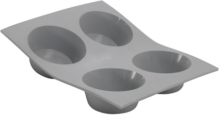 DeBuyer 1833.21D Elastomoule, Edelstahl, grau, 21 x 17,5 x 3 cm