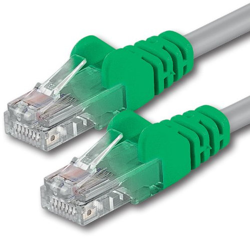 10m - Crossover - 1 pezzo - Rete Cavi Cat6 CAT 6 | 250MHz | non contiene alogeni | compatibile con CAT 5e / CAT6a / CAT7 | 10/100 / 1000/10000 Mbit/s