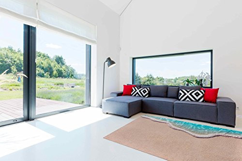 Oedim Teppich Arena Strand PVC Verschiedene Maßnahmen | Teppichboden Erwachsene PVC | Boden vinilico für Erwachsene 95 x 200 cm