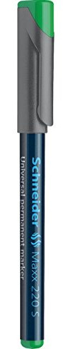 Folienstift 220 grün SCHNEIDER SN112404 permanent