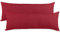 aqua-textil Classic Line Kissenbezug 2er-Set 40 x 200 cm Bordeaux rot Baumwolle Seitenschläferkissen Bezug Kissenhülle, Kopfkissenüberzug, Pillowcase, Bettkissen, Kopfkissenbezug, Reißverschluss