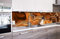DIMEX Küchenrückwand Folie selbstklebend FLÜSSIGE Bronze | Klebefolie - Dekofolie - Spritzschutz für Küche | Made in EU - 260 cm x 60 cm