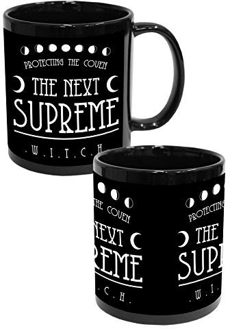 Mug Supreme Witch Protecting The Coven Noir 28 oz