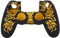 Hakeeta Soft Silicone Case Skin Grip Shell Cover for Sony Playstation 4 PS4 Controller Protector Case Faceplates Anti-slip for PS4 Cntroller Video Games (Yellow)