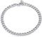 FindChic Chaine Homme Bracelet Acier Inoxydable Chaîne Link Lien Bracelet Gourmette Homme Acier Inoxydable Chaîne Bracelet 5MM