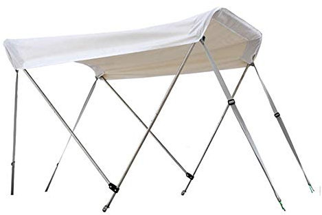 ZZX Bimini Top Cover Persenning für Boote, Gummiboot Schlauchboot Kajak-Kanu-Zubehör Sonnenverdeck Bootsverdeck Boot Sun Shade Shelter für Camping Angeln