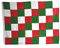 Bandiera Grande Italia a Scacchi Azzurri Nazionale Italiana Tricolore Italiano cm250x150