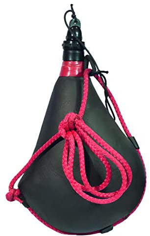 PEGANE Gourde en Cuir 1,5 litres Coloris Noir
