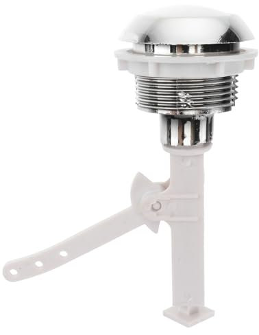 Operitacx Separated Type Toilet Water Tank Push Button Rods Replacement Dual Flush Button for Bathroom Toilet Water Tank Repair