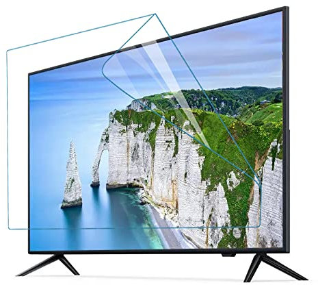 Protector de Pantalla de TV de 32 Pulgadas Anti Luz Azul Protección Antideslumbrante para Aliviar La Fatiga Ocular para LCD, LED, OLED, QLED 4K HDTV,HD-32in(698X392) mm