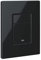 GROHE Even Flush Plate - Toilet Wall Plate for Concealed GD2 Cisterns (Made of ABS, Water Saving Dual Flush with Start and Stop Activation, Easy to Install), Size 156 x 197 mm, Gloss Black 38966KV0