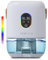 MONHOUSE Premium Dehumidifer - 1000ml - Ultra Quiet Electric Moisture Absorber - 7 Colorful Nightlight, 2 Working Modes, Touch Screen, Auto Shut Off, Humidity & Temperature Indicator - White