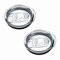 Accfore 2 Pack 30oz Wine Tumbler Replacement Lids, Spill Proof Splash Resistant Silicone Sliding Covers for Skinny Tumbler Travel Coffee Mug 2.75-3.1 inches in diameter