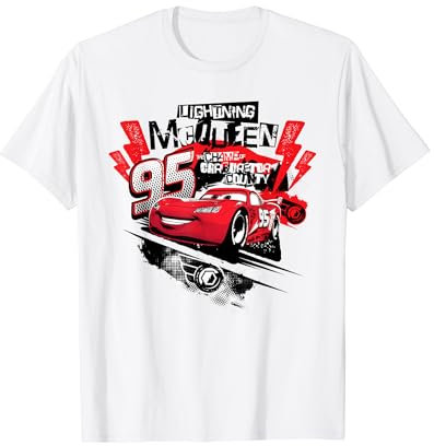 Cars Lightning McQueen Collage T-Shirt