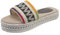 Plateau Schlappen Damen Sandalen Damen 0 Damenschuhe, Lange Slipper-Socken für Damen, für den, einfarbig, zum Reinschlüpfen, lässig, offene Zehenpartie, Hausschuhe Kinder Handball Spezial (Red, 40)