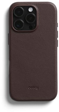 Bellroy Lederhülle für iPhone 16 Pro - Ganache