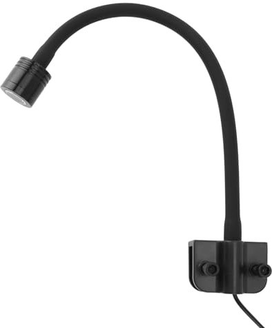 Fish Tank LED Light Aluminum Alloy Improve Plant Growth Optimal Lighting 5V USB Plug Aquarium Clip On Light for 3 to 6 Gallon Aquarium (Neutral Light)