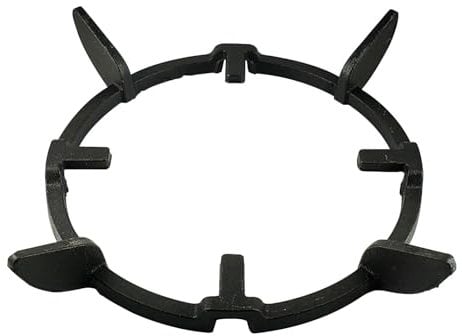 Cast Iron Ring Support Stand,Cast Iron Wok Support Ring Pan Stand Holder for Gas Hobs,Non-Slip Gas Hob Ring Reducer,Gas Hob Pan Support,Trivets Spare Parts Wok Burner(SIZE:5.91x6.69inch)